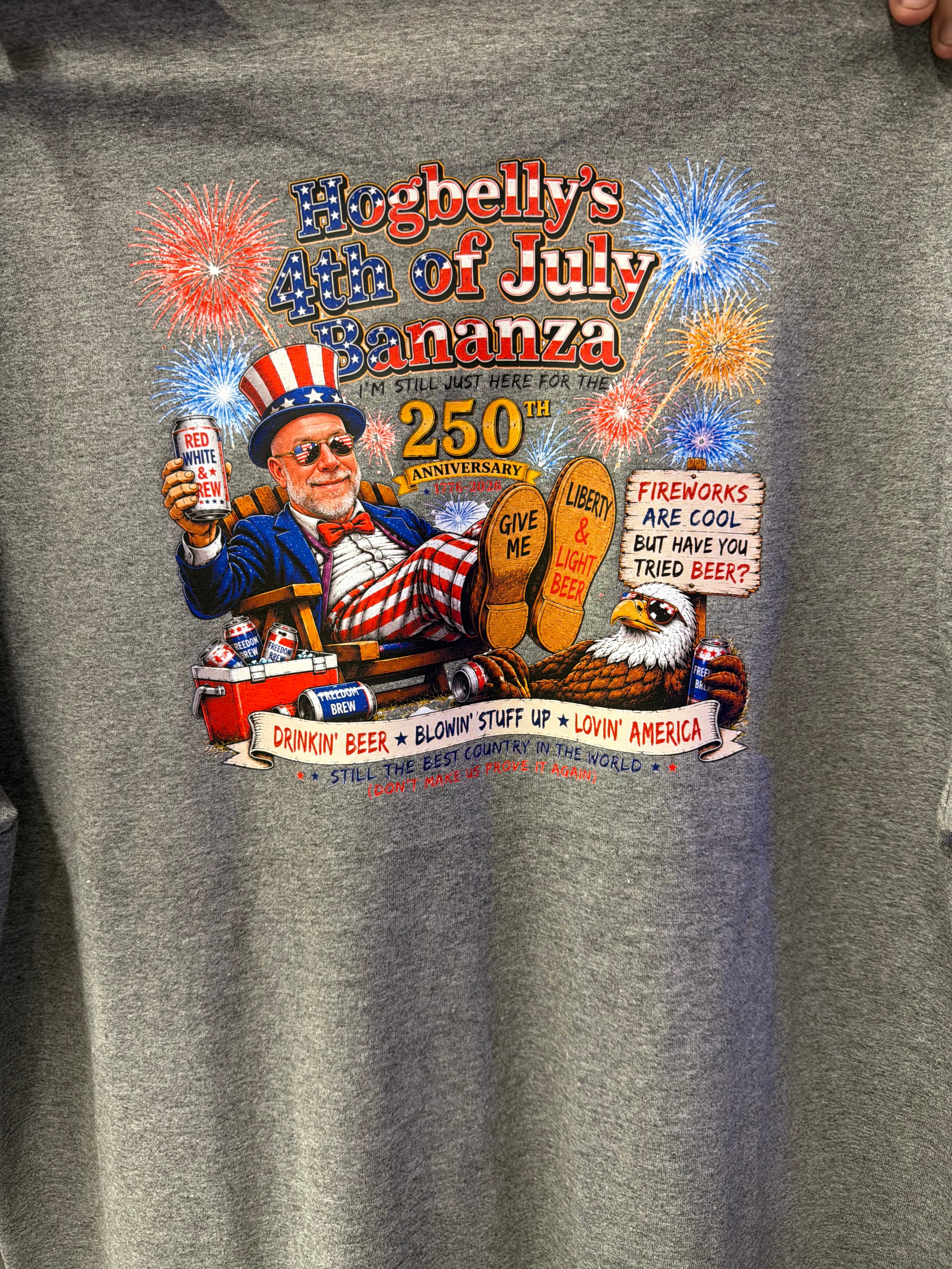 Benjie’s party shirts
